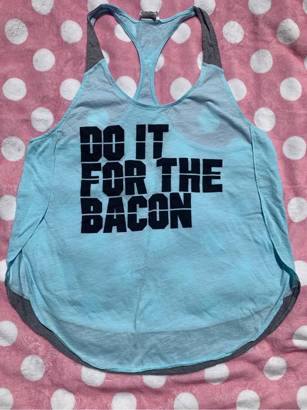 VS Pink DO IT FOR THE BACON tank